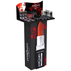 Cosmetics display rack