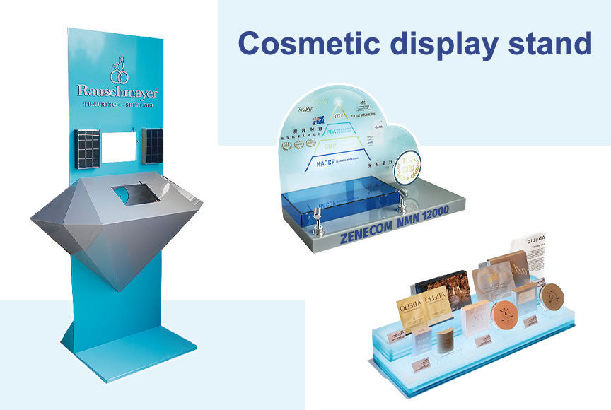 Cosmetics display rack