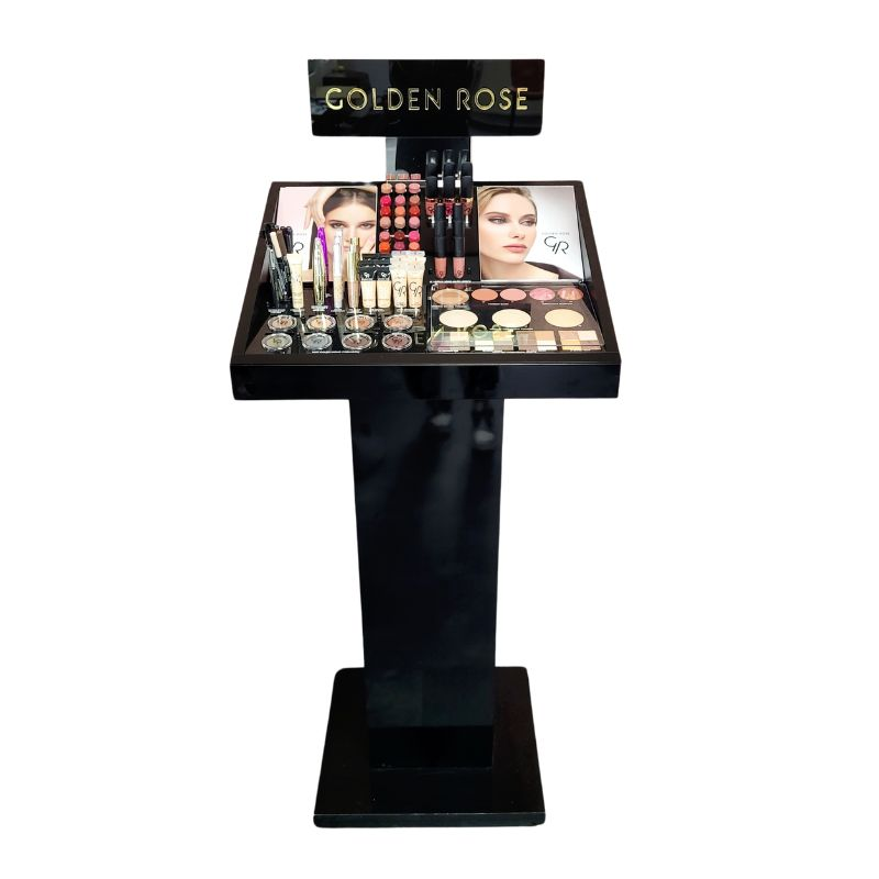 Cosmetics display rack