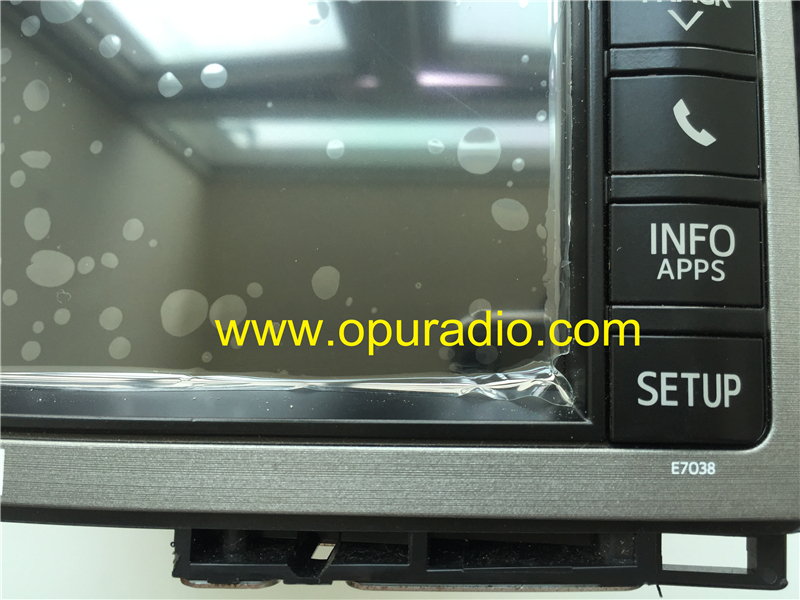 Fujitsu Ten 86107-0T020 86107-0T030 86107-0T011 86107-0T012 JBL Radio E7042 E7038 HDD Navigation Media MAP voice APPS Phone Bluetooth for 2012-2014