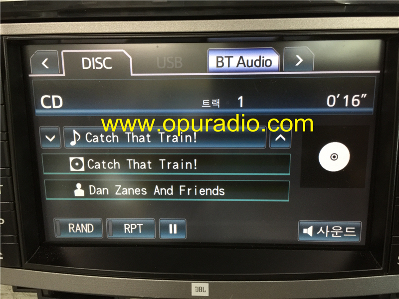 FUJITSU TEN 86107-0T040 DVD Navigation 138000-1890C101 for 2012-2015 Toyota VENZA E8054 JBL Sounds Systems HDD GPS car Radio Media MAP Phone Camera So