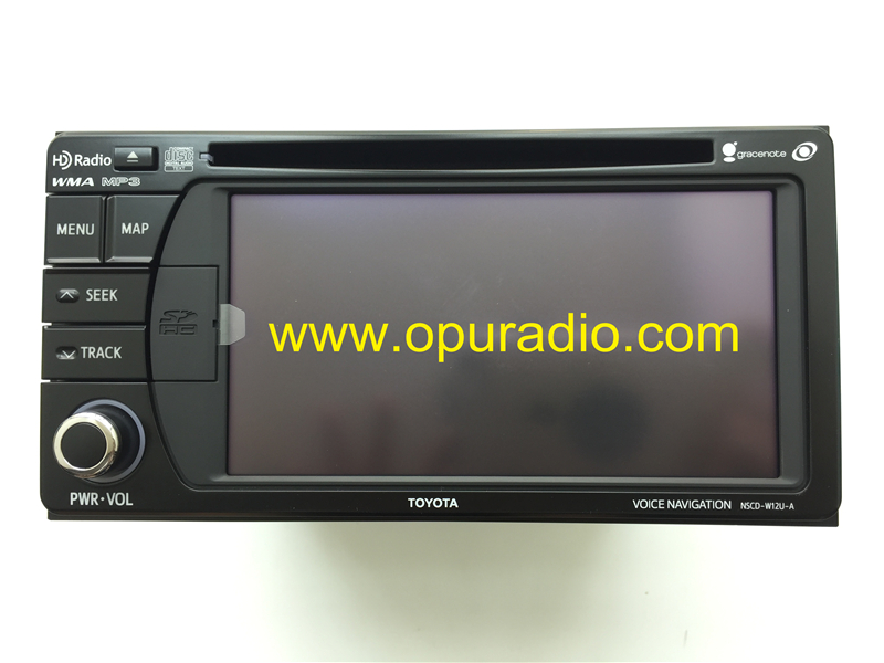 Original Toyota Voice Navigation NSCD W12U A Spare Parts | opuradio