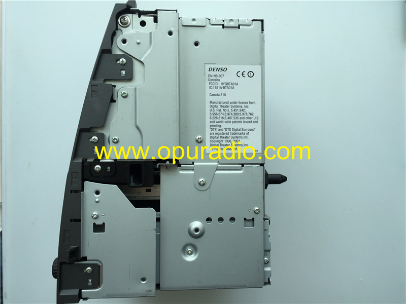 100% brand new GM 20844561 DENSO 468100-6570 for 2009-2011 GM Cadillac STS Base 3.6L V6 car audio 6 Disc CD/DVD changer Navigation Radio phone GPS AM
