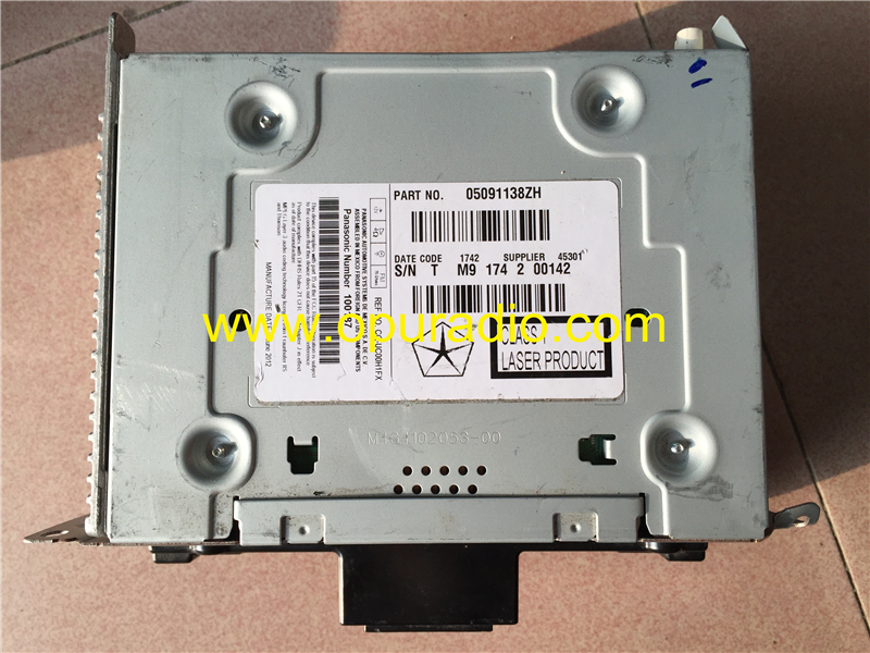 CQ-UC00H1FX Panasonic Automotive systems 100187 chrysler Freemont 05091138ZH for 2011 Dodge Charger Journey Radio control unit Fiat Uconnect Touch 8.4
