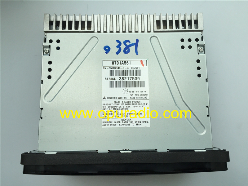 8701A561 Mitsubishi Radio DY-1MX3DR45 CD PLAYER MP3 for Peugeot 4008 SUV Mitsubishi Triton car Media audio