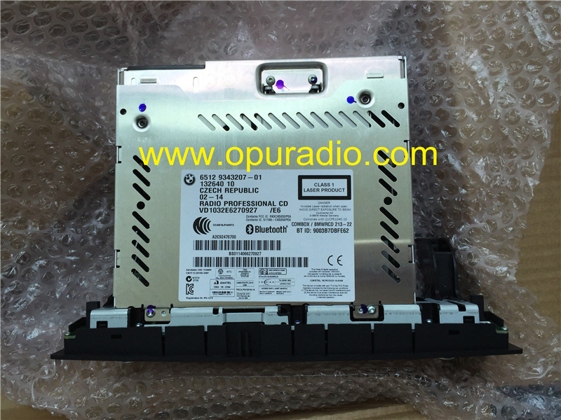 BMW 6512 9343207 Professional Business CD radio RCD213 with Bluetooth USB AUX COMBOX for BMW E90 E91 E93 E80 E81 E82 E88 Z4