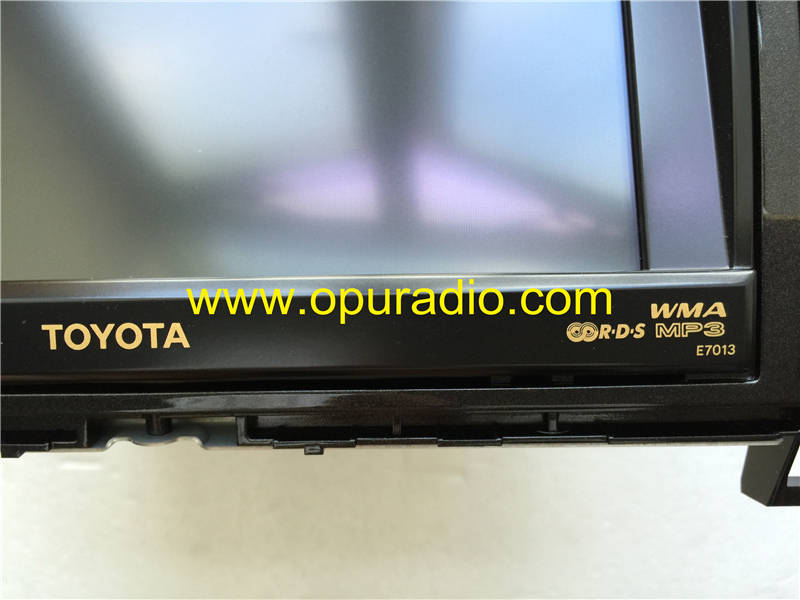 100% Brand new TOYOTA 86120-0C230 JBL Radio Receiver CD player BE7013 for Sequoia 08-09 Tundra car navigation GPS Bluetooth DENSO audio WMA MP3 DW4681