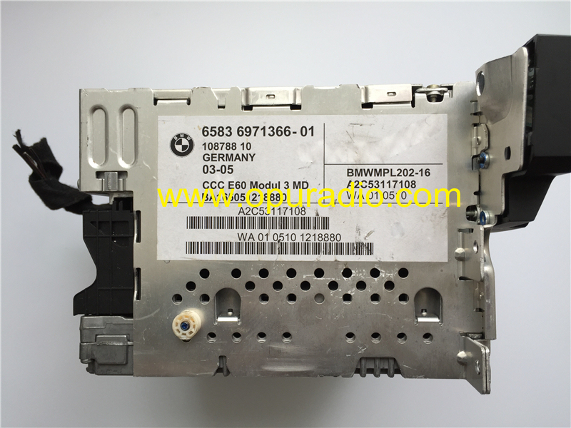 BMW CCC E60 Modul 3 MD 6583 6971366 CD player unit BMWMPL202 for E60 old style car radio A2C53117108