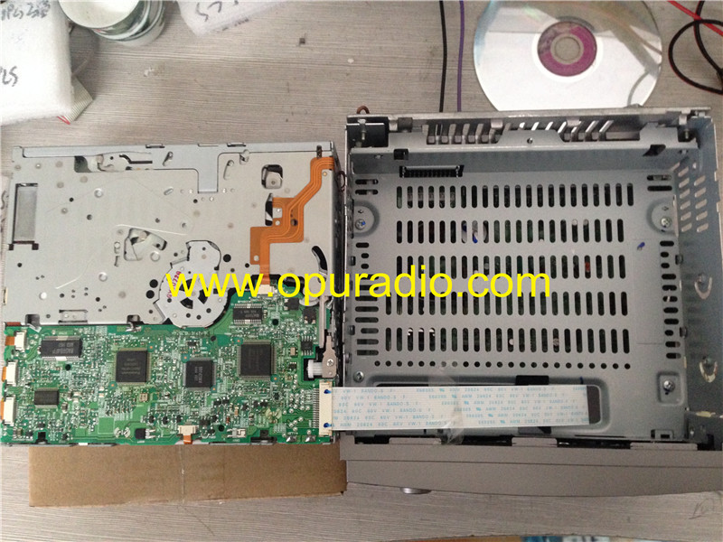 Testing head unit for test Volvo 6CD mechanism with long cable for car radio repair not inlcuding mechanism