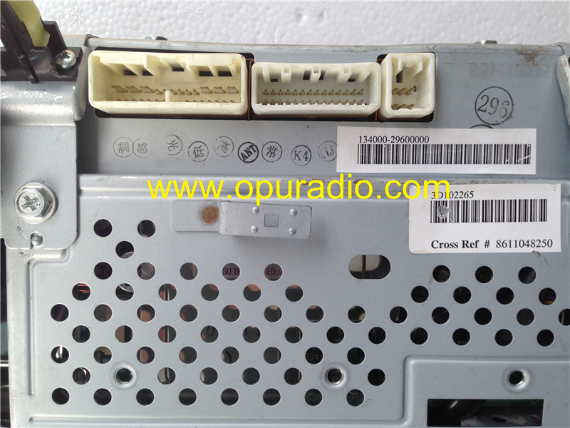 TOYOTA 86110-48250 Fujitsu ten completed Display with touch for Lexus RX330 RX350 Navigation car radio GPS audio