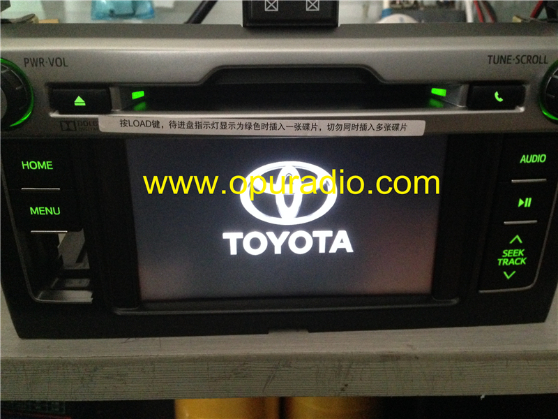TOYOTA 86140-60130 Pioneer DVD PVX-2638 head unit for Toyota Prado MP3 AUX Bluetooth car radio