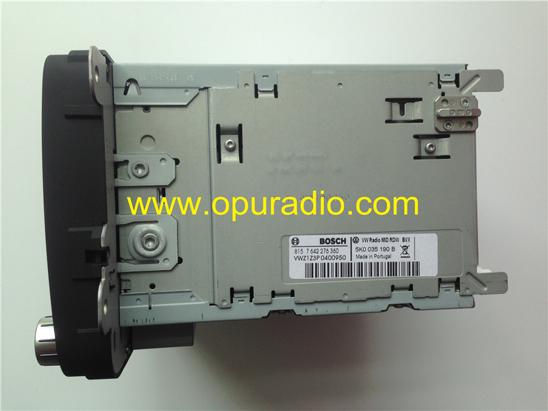 VW Radio RCD510 5K0 035 190 Made in Portugal Bosch 6 CD changer Phone tuner for Skoda GTI Golf Jetta EOS Passat Tiguan Polo car Stereo audio