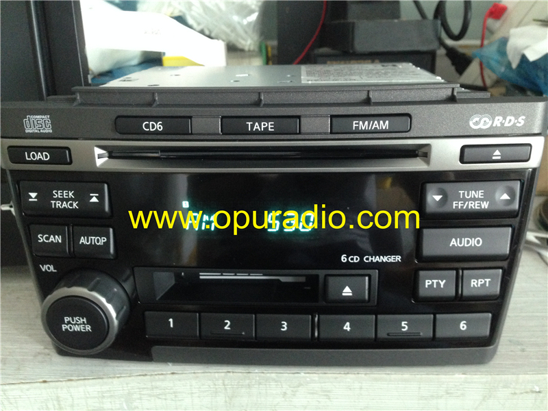 100% brand new NISSAN PN-2432D Clarion 6 Disc CD changer for Maxima radio AM/FM CD Cassette Player 2001-2003 BOSE sounds systems US Canada Frequency