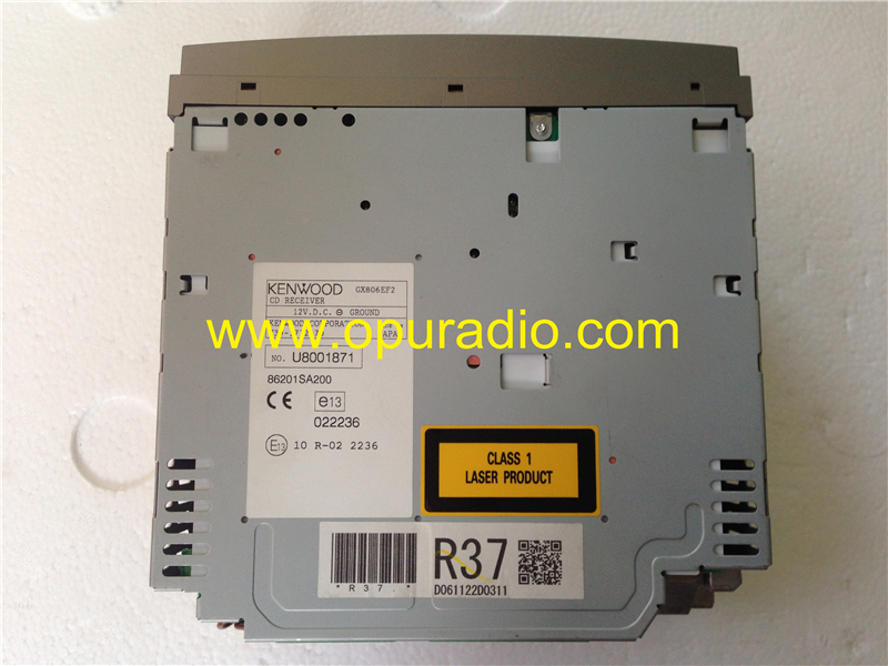 brand new KENWOOD CD RECEIVER GX806EF2 6-DISC CD CHANGER for Subaru Forester car radio Y39-1772-70