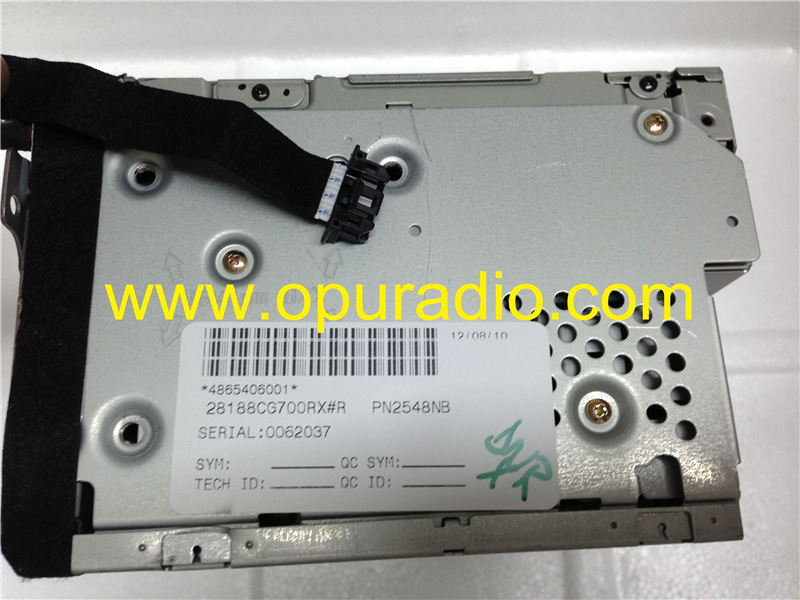 Nissan PN-2548N PN-2530H clarion 6 CD changer radio for Infiniti FX35 FX45 BOSE car radio sounds systems