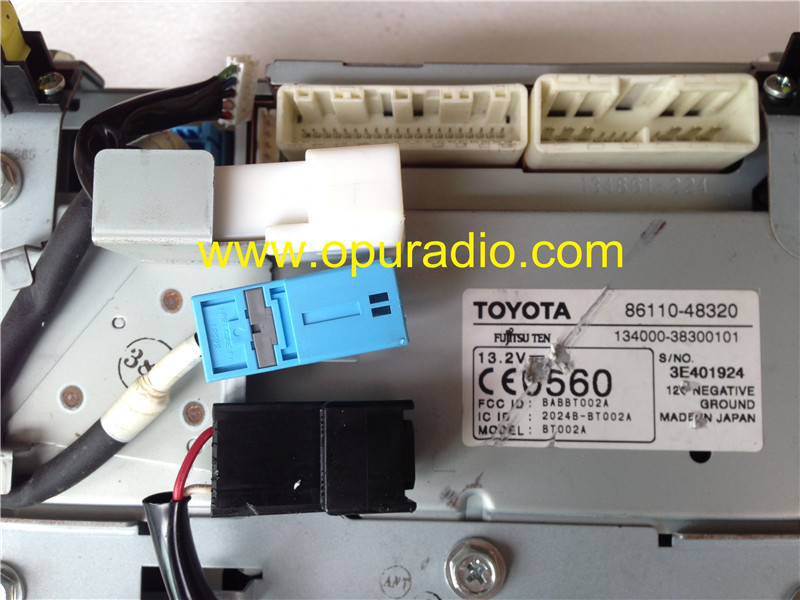 Toyota 86110-48320 display completed monitor for Lexus RX330 RX350 06-08 Fujitsu ten 134000-38300101 car audio repair parts