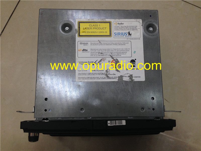 Harman Becker DVD navigation satellite radio for BMW 11 year with front panel 2big sockets HDD navigation audio CIC systems