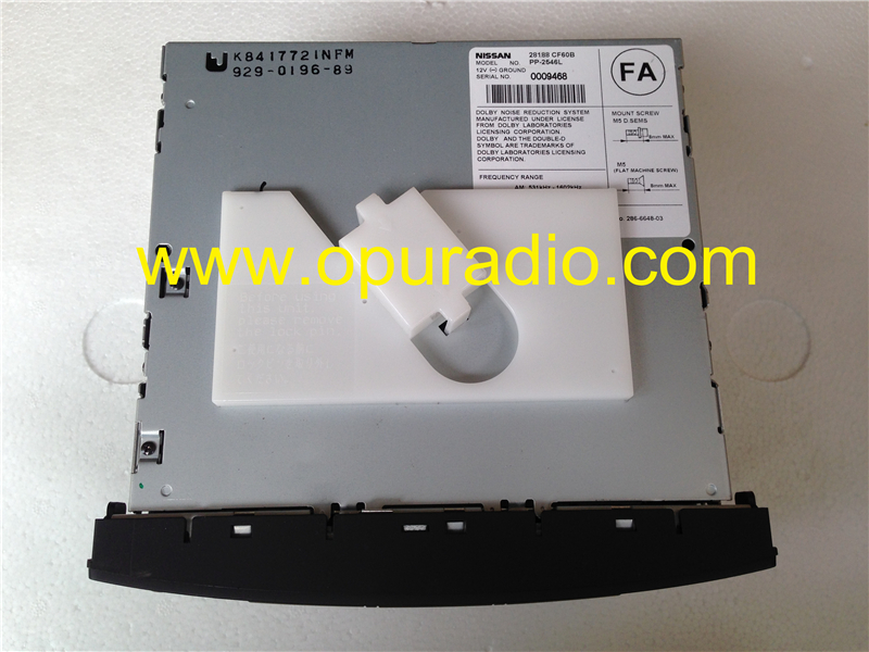 BOSE 6 CD changer Nissan 28188 CF60B | Nissan 350Z car radio PP