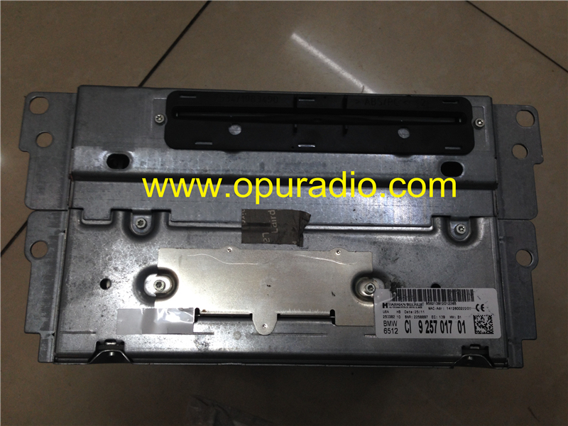 Harman Becker DVD navigation satellite radio with HDD for BMW 11 year 3big sockets car audio