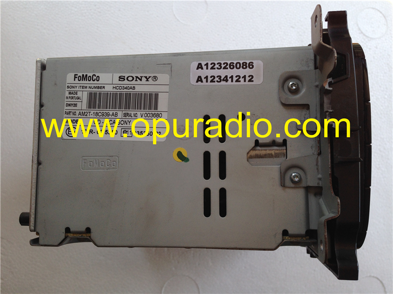 SONY single CD radio head unit MP3 Bluetooth HCD340 AM2T-18C939-AB FoMoCo for Ford Focus Mondeo car AUDIO SYSTEMS