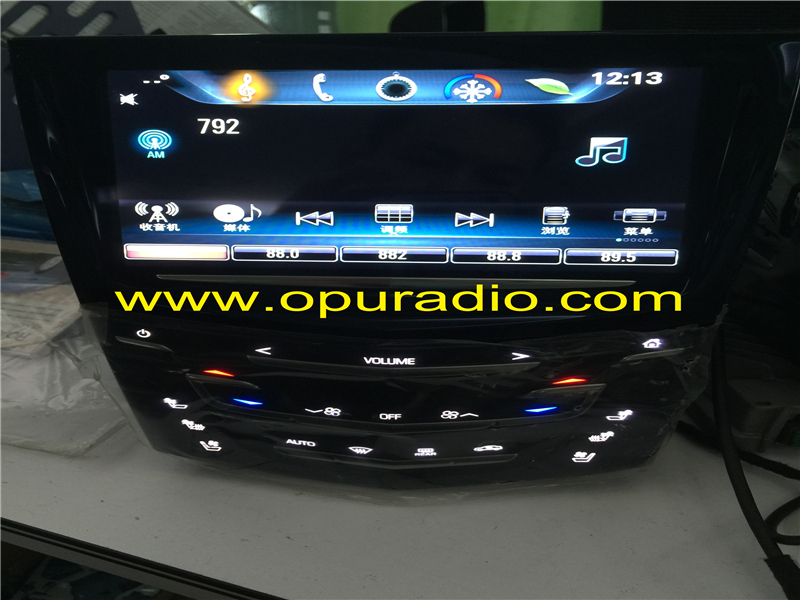 Cadillac CUE completed head unit for 2013-2016 SRX 2014- 2017 CTS CTS-V 2013-2017 ATS ATS-V 2013-2015 XTS 2015-2017 Escalade Platinum EXT ESV