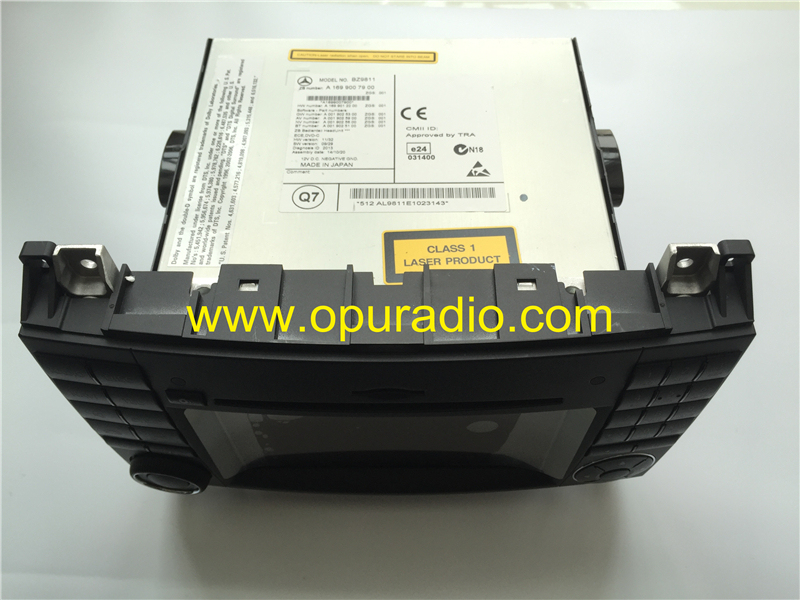 Alpine BZ9811 6 CD DVD changer Head Unit for Mercedes W169 A1699007900 A1699002500  NTG2.5 Car Navigation HDD MAP W245 Vito W639 Sprinter A B class GP
