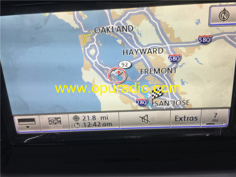 Continental RNS510 Navigation Radio 3C8035684 for VW Passat Golf Jetta car Navi USA Version