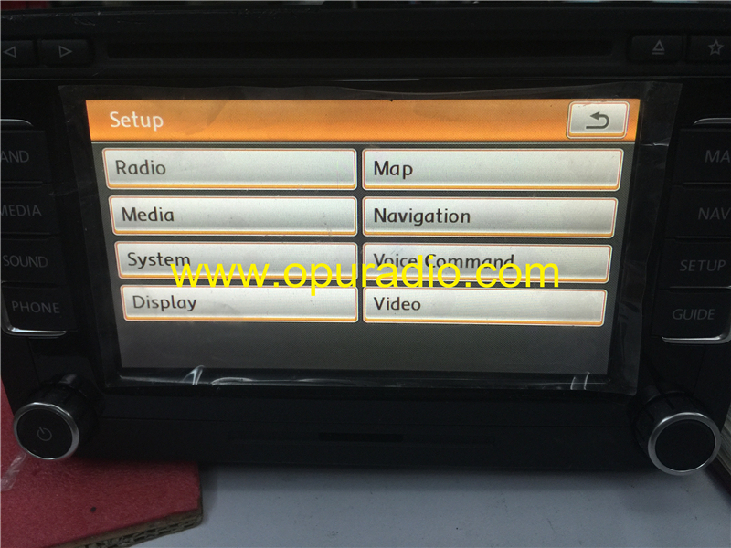 Continental RNS510 Navigation Radio 3C8035684 for VW Passat Golf Jetta car Navi USA Version