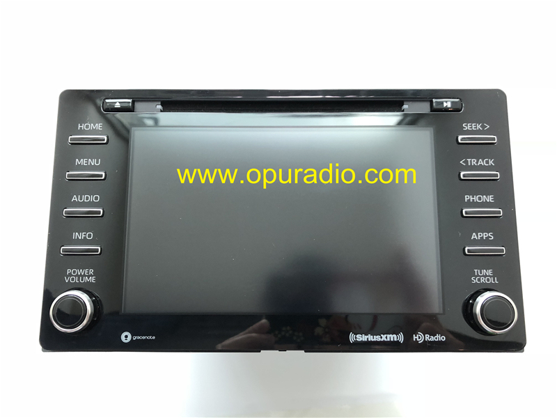 2018 TOYOTA Sienna 86140-08130 Fujitsu ten car Audio Phone APPS HD Radio Sirius XM USA Canada Version
