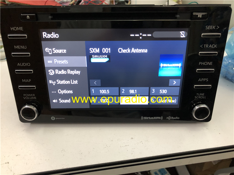 Panasonic Automotive 86140-08110 None JBL for 2018 Toyota Sienna car Audio MAP APPS SiriusXM HD Radio