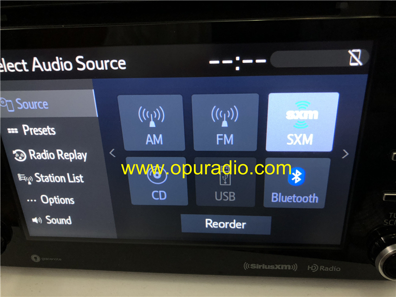 Panasonic Automotive 86140-08110 None JBL for 2018 Toyota Sienna car Audio MAP APPS SiriusXM HD Radio