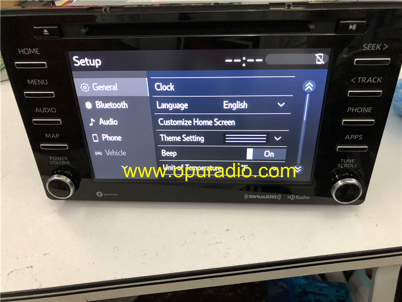 Panasonic Automotive 86140-08110 None JBL for 2018 Toyota Sienna car Audio MAP APPS SiriusXM HD Radio