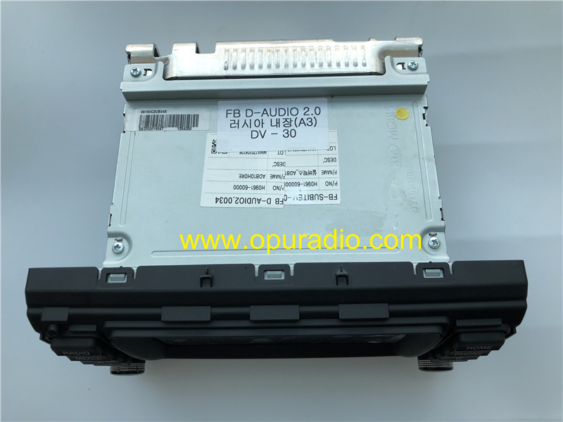 96160-C2UB04X MOBIS car radio for 2018 KIA MOTORS SORENTO CARPLAY Europe version