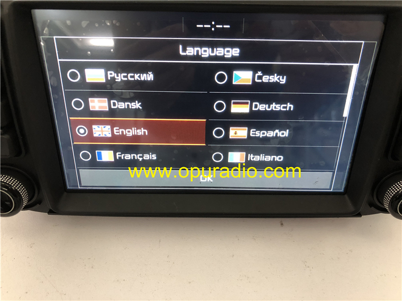 96160-C2UB04X MOBIS car radio for 2018 KIA MOTORS SORENTO CARPLAY Europe version