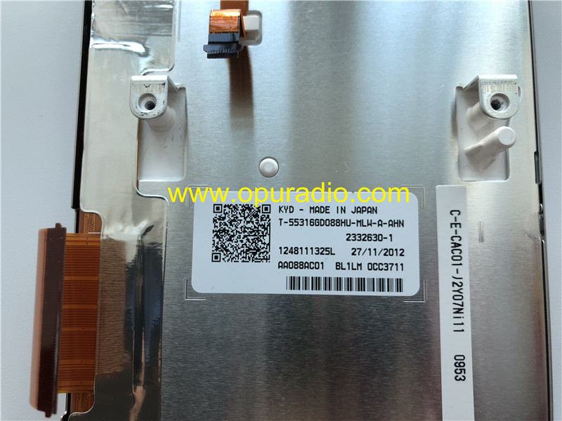 OPTREX Display T-55316GD088HU Monitor Screen AA088AB01 AC01 for  Johnson Controls BMW E7X E71 E72 X5 X6 F25 F26 X3 X4 E84 1er 3er 5er car Navigation