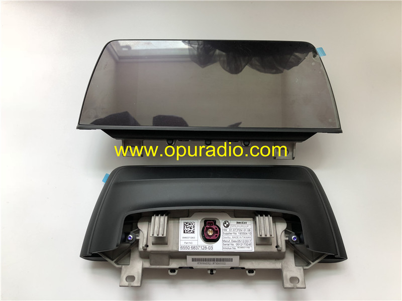 6550 6837128-03 Display Monitor Screen for BMW F2X F3X 2er 3er APX2 info 2018 reg car navigation EVO system MAP Phone 8705960 BMW Group 320i