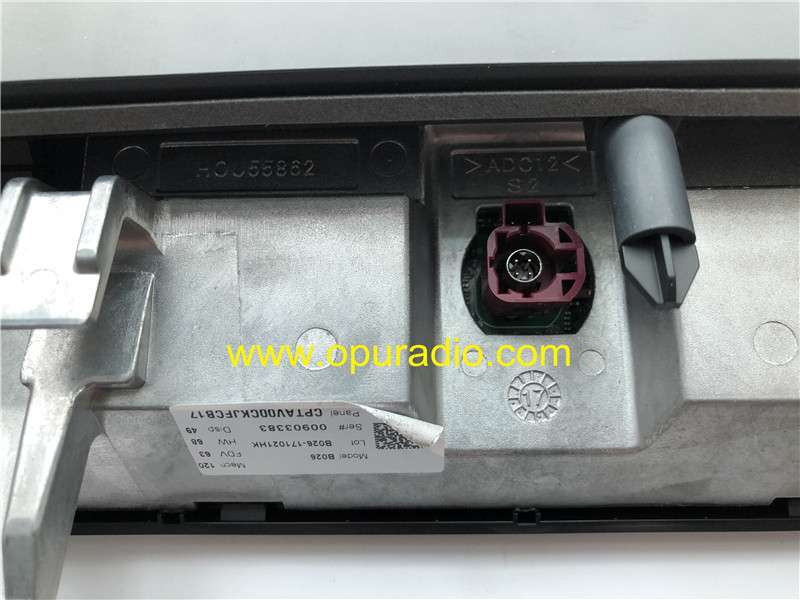 10.25 Display Monitor with Touch Screen for 2018 BMW 5 series 5er G30 G31 G32 G38 EVO car navigation ID6 Idrive 520D 530i 540i 550i MAP APPS Phone Blu