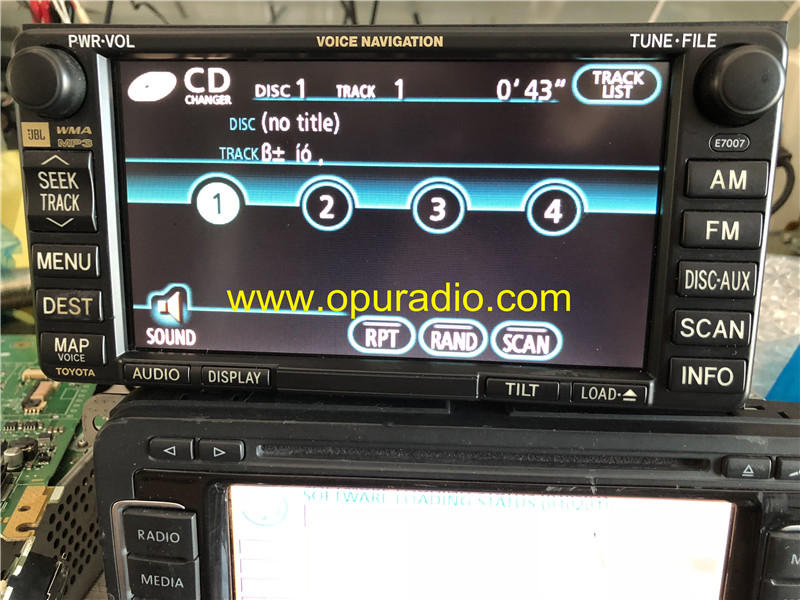 【専用ページ】 TOYOTA Sienna Solara 4 Runner Audio | 86120-08160 JBL Car Radio
