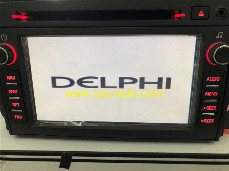 DELPHI radio CD player receiver GM 20791972 for 2009 Pontiac Torrent car navigation MAP GPS Audio Media AUX HYBRID