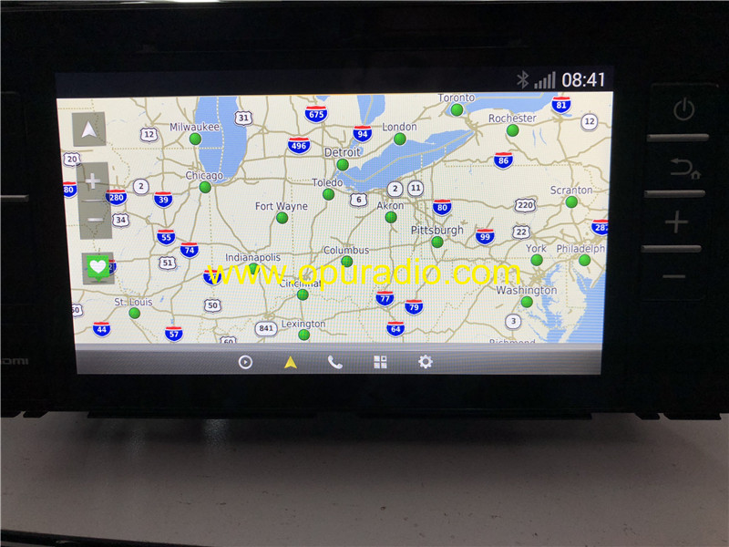 TOYOTA PZ360-60119 Radio Receiver Navigation CARMAX MAP Phone Bluetooth USB WIFI Media car GPS Prado Land Crusier 2018 up