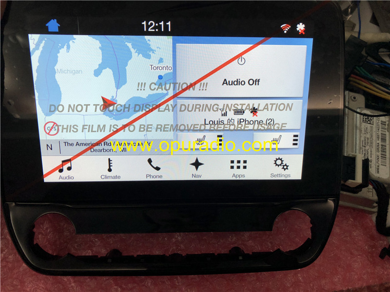 SYNC3 3G only Module APIM with Navigation for 16-18 all Ford Lincoln Mustang car radio XM Phone APPS Carplay MAP GPS