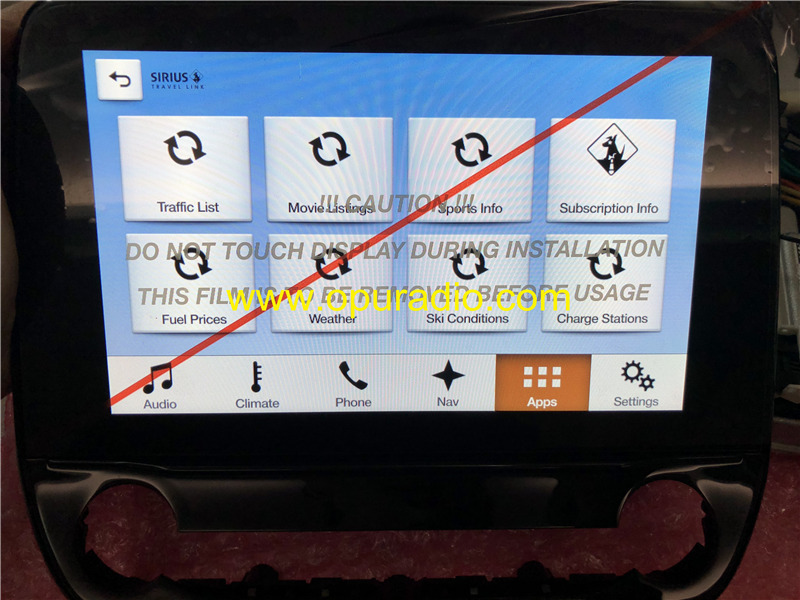 SYNC3 3G only Module APIM with Navigation for 16-18 all Ford Lincoln Mustang car radio XM Phone APPS Carplay MAP GPS