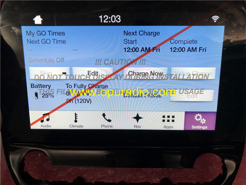 SYNC3 3G only Module APIM with Navigation for 16-18 all Ford Lincoln Mustang car radio XM Phone APPS Carplay MAP GPS