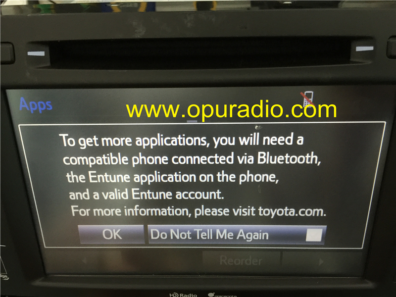 Panasonic Automotive systems 86100-0E261 CQ-XT83E17X HD Radio Audio APPS Phone MAP Micro SD Card with JBL 57064 GreenEdge for 2015-2016 Toyota Highlan