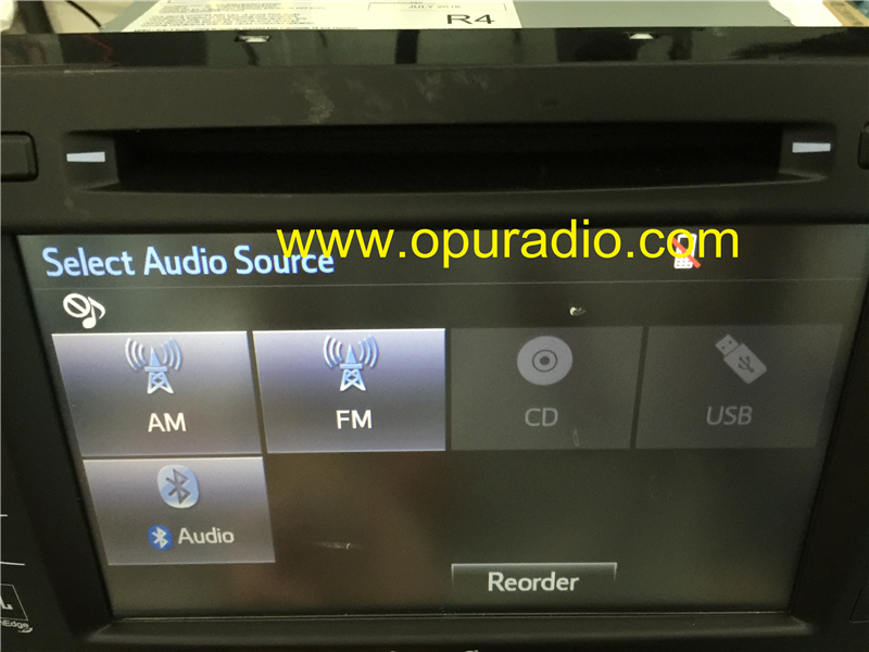 Panasonic Automotive systems 86100-0E261 CQ-XT83E17X HD Radio Audio APPS Phone MAP Micro SD Card with JBL 57064 GreenEdge for 2015-2016 Toyota Highlan