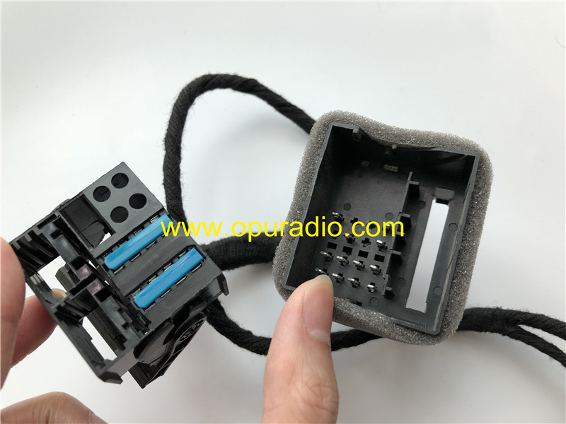 Extend cable with sockets to power on bench Citroen C4 Cactus C3 Diesel SMEG Peugeot car navigation systems old style