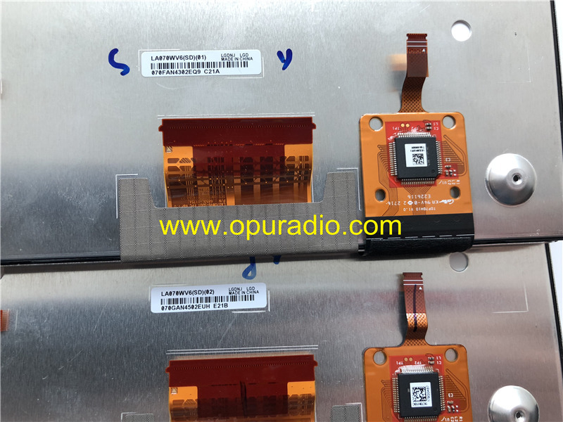 LA070WV6 SD01 SD02 Display with touch screen Digitizer for Opel Zafira Tourer C Chevrolet Sonic Chevy Malibu Cruze Buick Holden