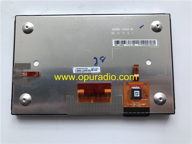 LA070WV6 SD01 SD02 Display with touch screen Digitizer for Opel Zafira Tourer C Chevrolet Sonic Chevy Malibu Cruze Buick Holden