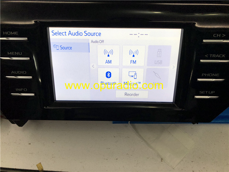 Touch Screen Digitizer for LQ070Y5LW04 2018 2019 Toyota RAV4 Camry Hybrid Entune XLE L LE XLE XSE 86140-06440
