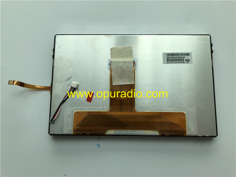 C070VVN02 Display with touch Screen Digitizer for Toyota Lexus Car navigation radio Media Audio Panasonic